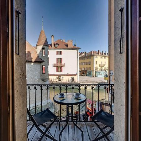 Le Balcon Perriere I - Charming Apartment With Direct View Of The Thiou Annecy Eksteriør billede